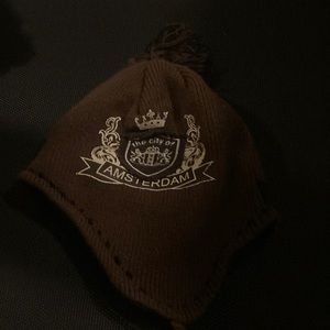 Brown Amsterdam winter hat